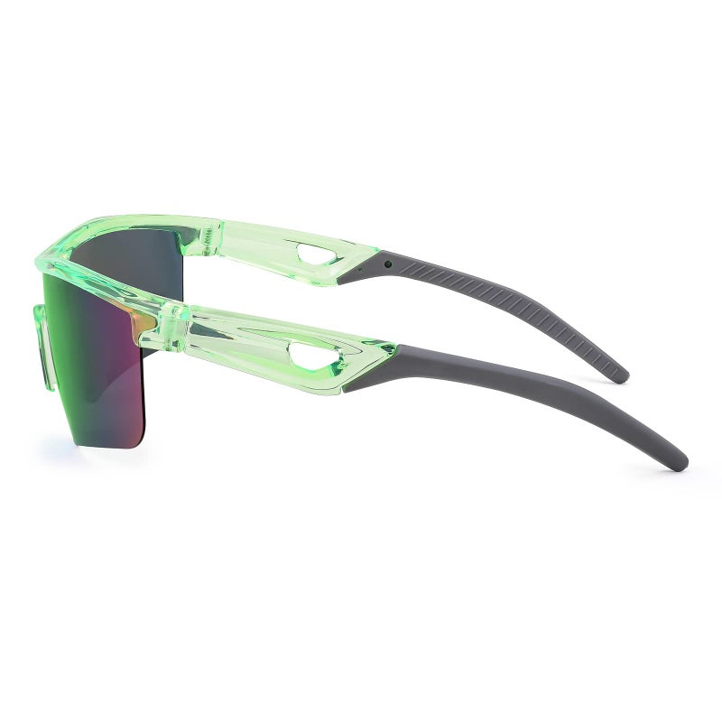 FEISEDY FEISEDY Kids Teens Baseball Polarized Sunglasses Sports TR90 Frame Boys Girls Cycling B2454  - Image 3