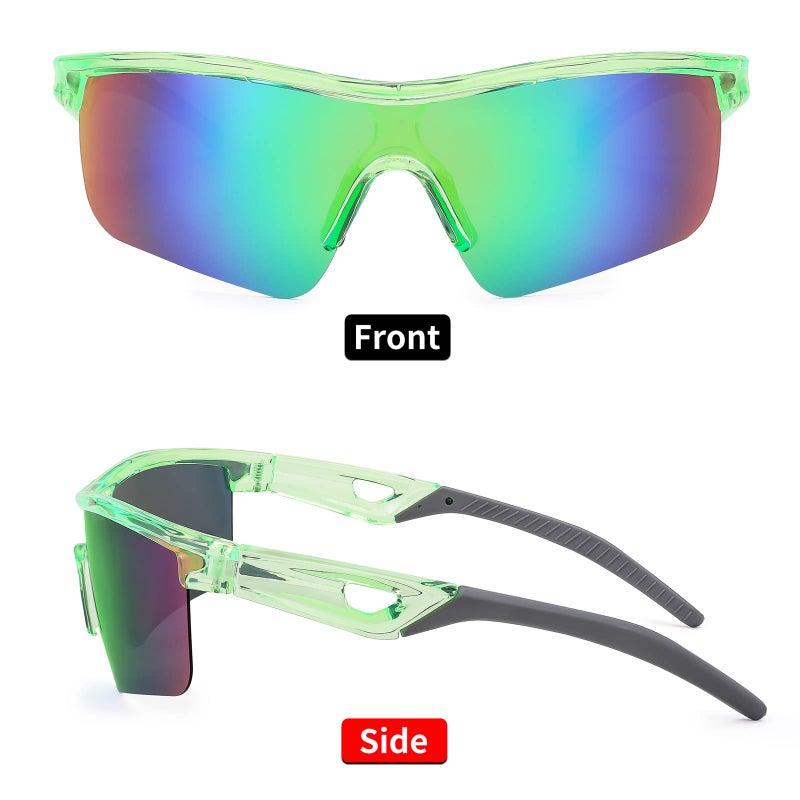FEISEDY FEISEDY Kids Teens Baseball Polarized Sunglasses Sports TR90 Frame Boys Girls Cycling B2454  - Image 5