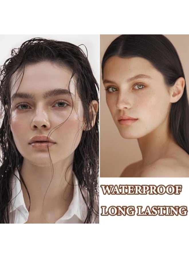 Gege bear 3PCS Hairline Powder Root Touch up Hair Powder, Hairline Shadow Root Cover up Hair Toppers for Women & Men - Image 5