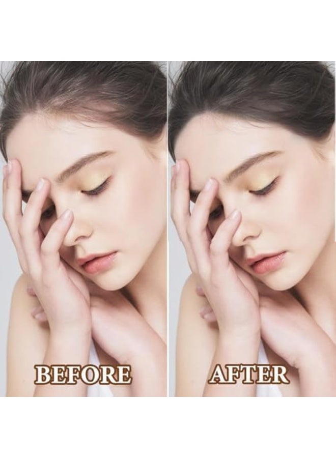 Gege bear 3PCS Hairline Powder Root Touch up Hair Powder, Hairline Shadow Root Cover up Hair Toppers for Women & Men - Image 3