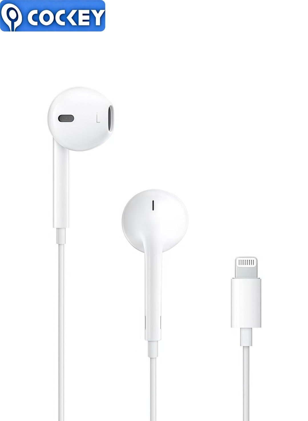 كوكي سماعات كوكي EarPods بموصل Lightning
