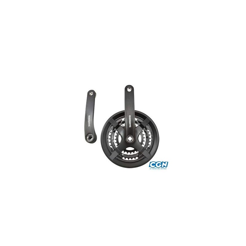 SHIMANO SHIMANO FC TY501 Square 6/7/8 Speed Chainset, Unisex, E-FCTY501C888CLB, Black, 170 mm  - Image 2