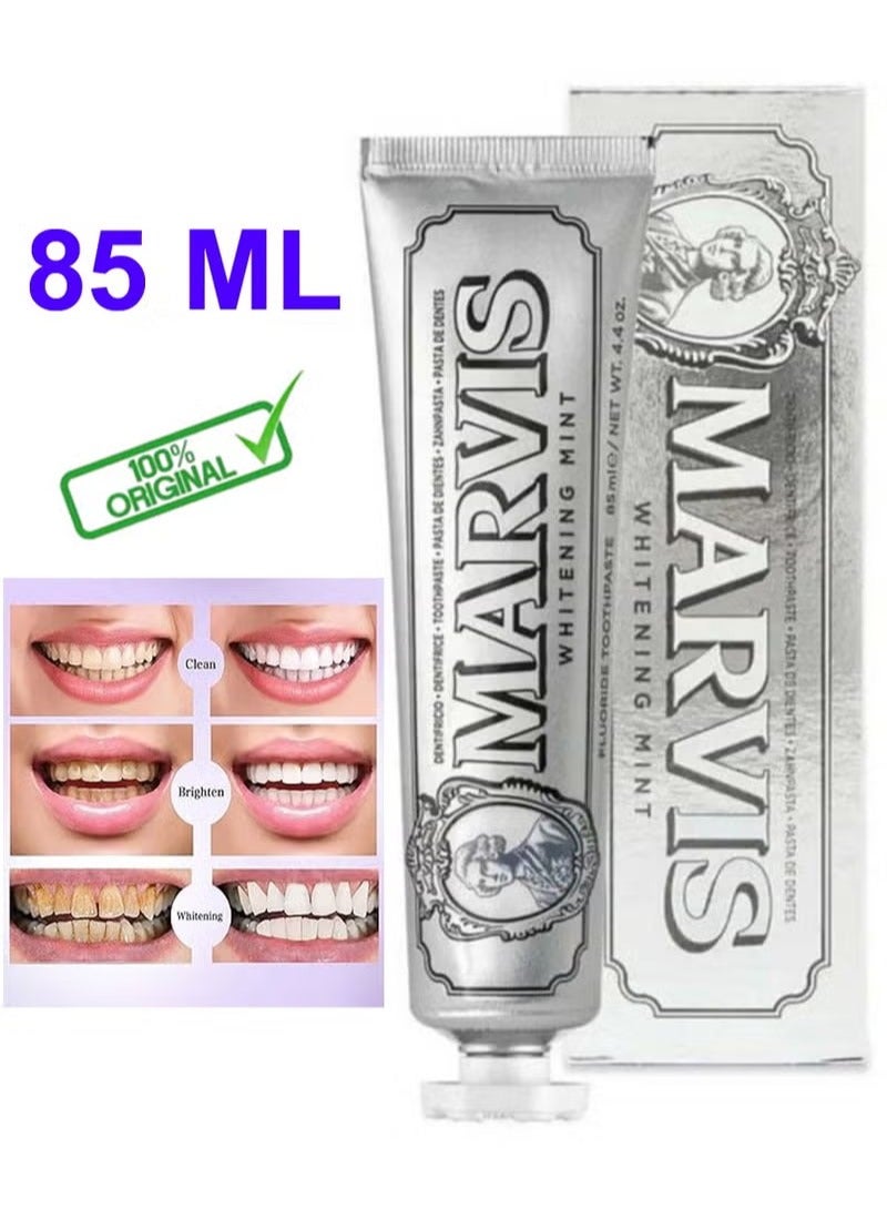 Marvis Whitening Mint Toothpaste - 85ml - Image 1