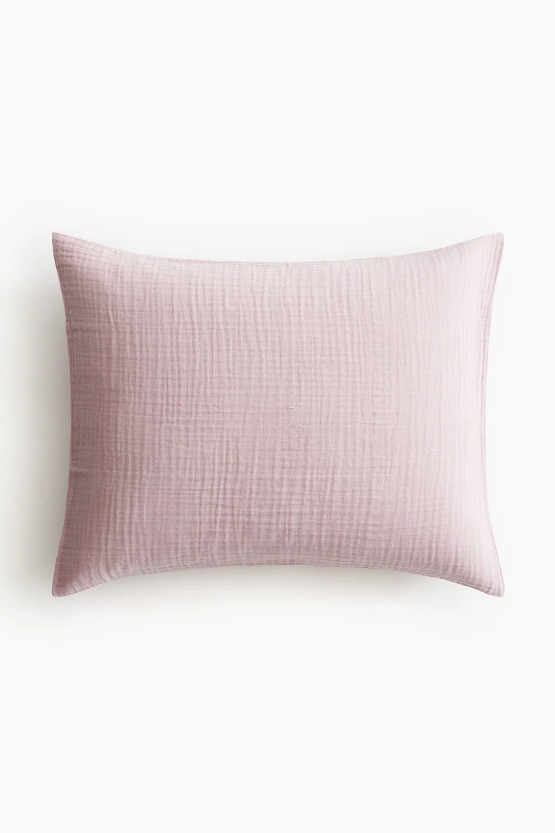 H&M Cotton muslin pillowcase