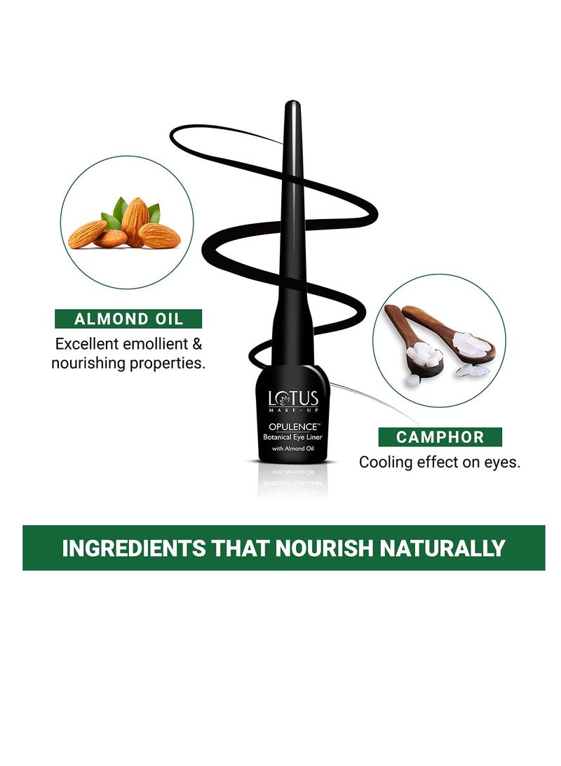 لوتس قلم تحديد العيون من لوتس ميك أب هيربالز أوبولنس بوتانيكال 4 جرام أسود B100095 - Image 3