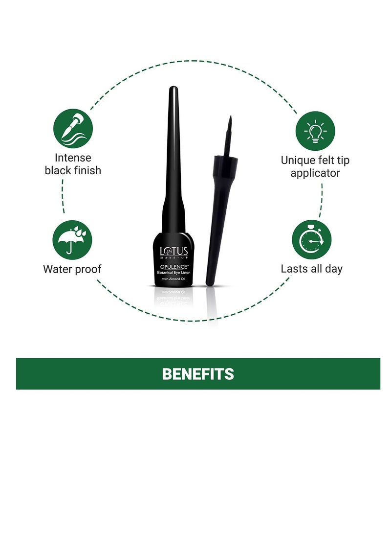 لوتس قلم تحديد العيون من لوتس ميك أب هيربالز أوبولنس بوتانيكال 4 جرام أسود B100095 - Image 5