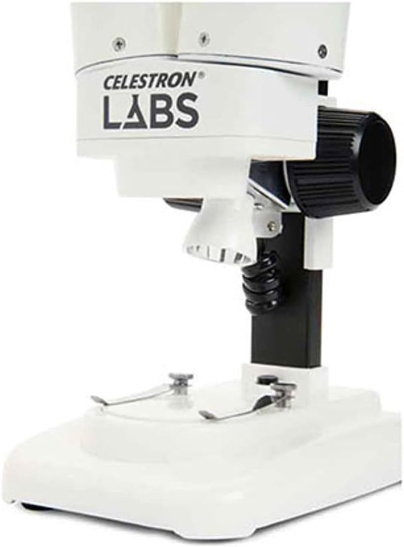 Celestron – Labs – Binocular Stereo Microscope – 20x Magnification – Upper LED Illumination – Includes 2 Specimens - Image 2