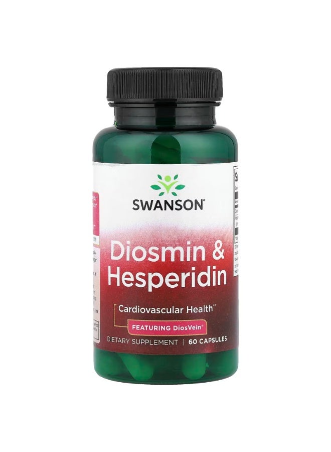 SWANSON Diosmin & Hesperidin, 60 Capsules - Image 1