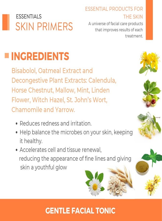 أينوا برايمر أينوا للبشرة، تونر لطيف نباتي للوجه مع البيسابولول والآذريون للبشرة الحساسة، 350 مل - Image 5
