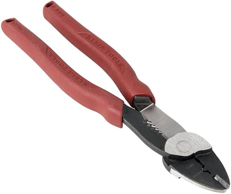 Klein Tools 2005N Wire Cutter, Made in USA, Stripper, Crimper Tool, Strips 10-18 AWG Stranded, Crimps 10-22 AWG Terminals, with Shear Cutter - Image 3