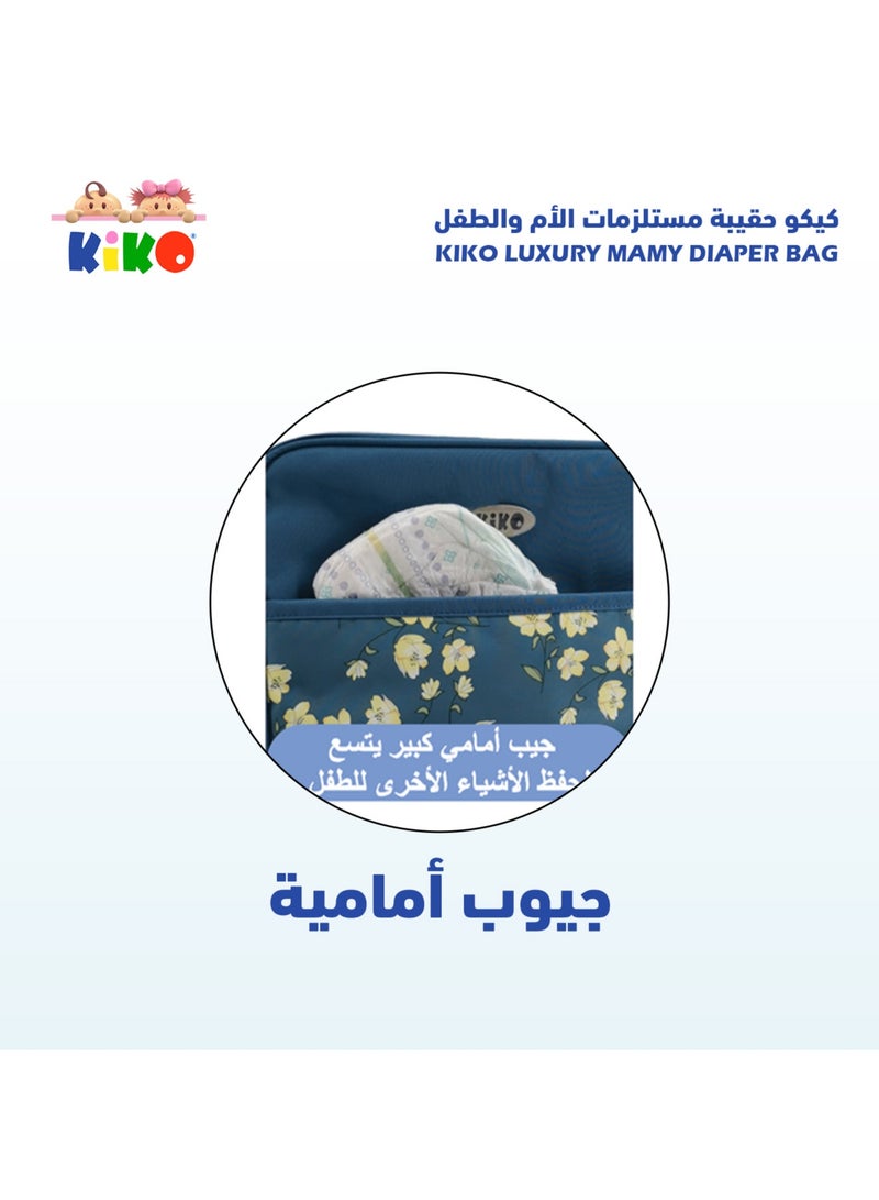 Kiko Luxury Mamy Diaper Bag-Pink - Image 5