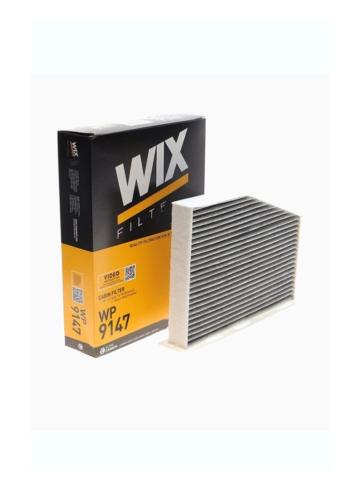 فلتر تكييف كربون Wix WP9147 – فلتر هواء مقصورة بالكربون النشط لسيارات مجموعة فولكس فاجن