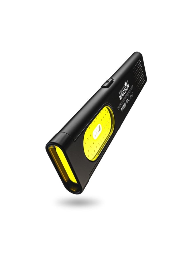 T7 EDC Flashlight, Compact Multi-Mode Pocket LED Flashlight, USB-C Rechargeable, IPX4, Dual Material, Red/Blue Strobe - Image 1