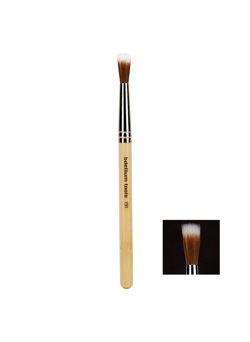 Bdellium Tools Bdellium Tools Professional Makeup Brush - Special FX Series 191 Precision Stippling - With Soft Synthetic Fibers, For Stippling in very Small Areas (Bamboo, 1pc) 