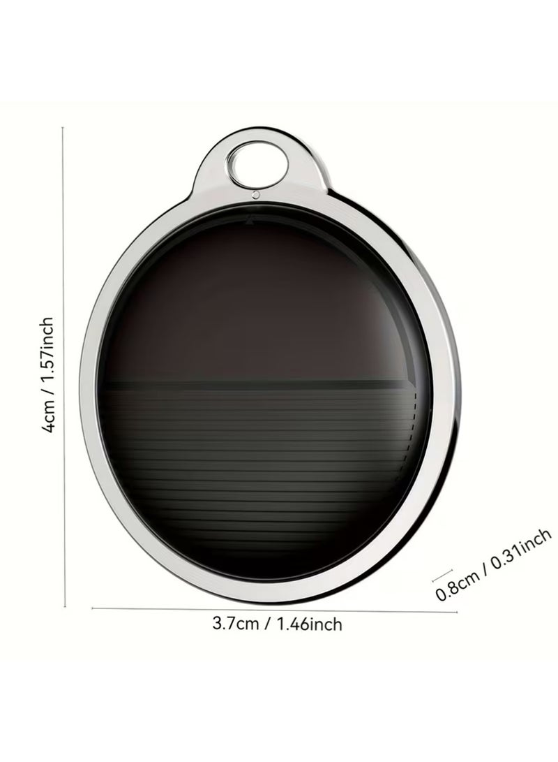 إكس ليفيل 4pcs Smart Air Tracker - يعمل مع Apple Find My (iOS فقط) ، علامة Bluetooth Locator للمفاتيح والأكياس والحيوانات الأليفة والمحافظ ، بطارية قابلة للاستبدال لمدة سنة واحدة ، تصميم مقاوم للماء - Image 2