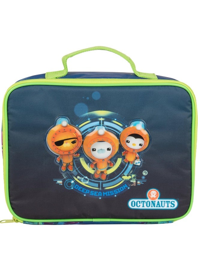 OCTONAUTS Insulated Lunch Sleeve - Reusable Heavy Duty Tote Bag w Mesh Pocket - "Friends" - Image 2