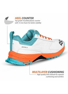 DSC Jaffa 22 Cricket Shoes | For Boys and Men | Lightweight | Embossed Design | 8 UK, 9 US, 42 EU  - Image 3