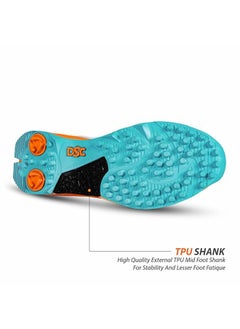 DSC Jaffa 22 Cricket Shoes | For Boys and Men | Lightweight | Embossed Design | 8 UK, 9 US, 42 EU  - Image 2