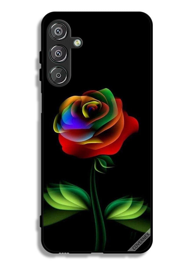 Covernex Samsung Galaxy F36 Protective Case Cover Rainbow Color Rose - Image 1