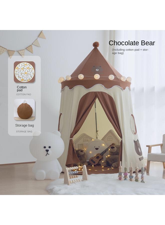 Bluejw Wholesale Tent Children Indoor Toy House Baby Play House Boys Girls Castle Secret Base Play House - Image 1