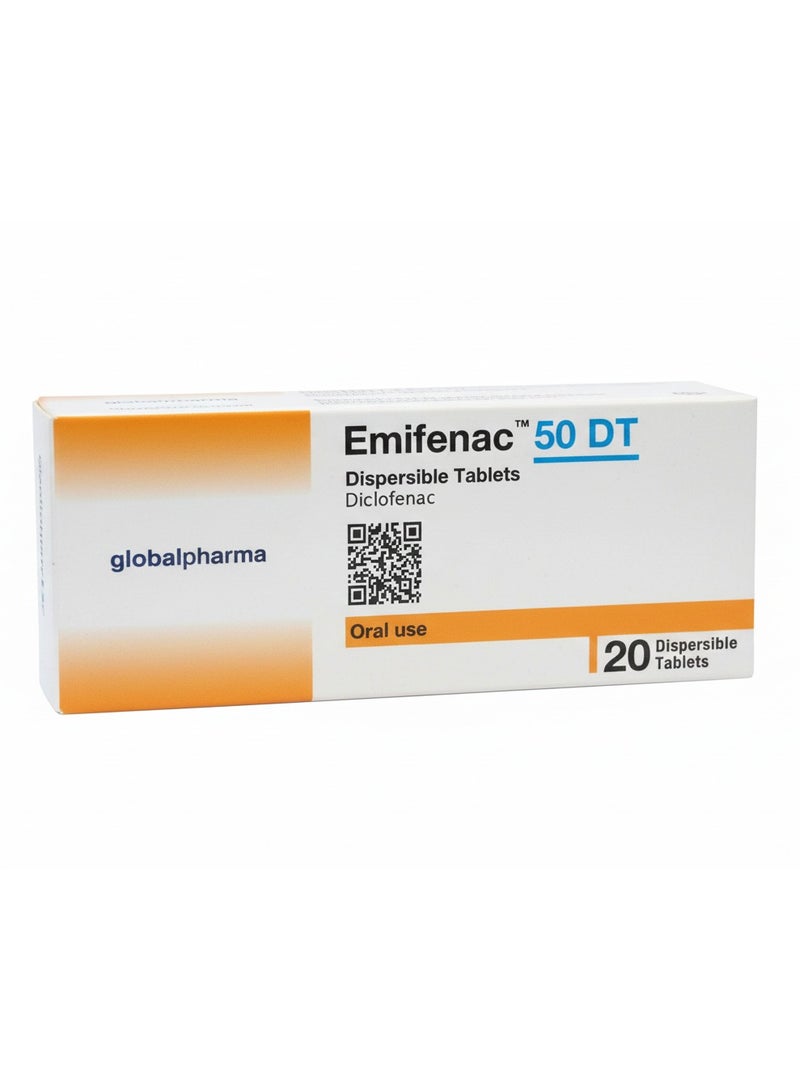 Emifenac pain relief 50 mg Tablet 20pcs - Image 1