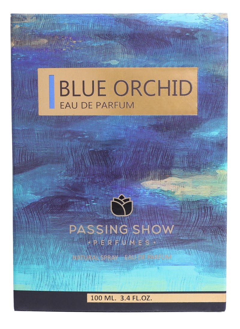 PASSING SHOW PERFUMES PASSING SHOW PERFUMES Blue Orchid Eau De Parfum 100ML  - Image 2