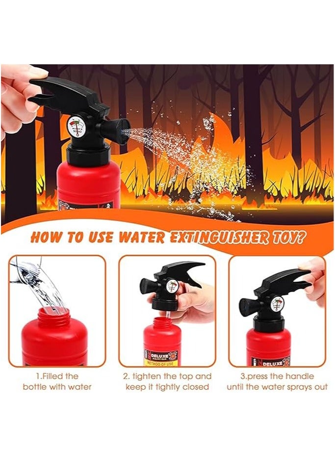 YelaJoy Firefighter Costumes for Kids, Firefighter Accessories Toys, 7 Piece Firefighter Costume Kids Role Play Dress Up Toy Set for Kids, Boys and Girls - Image 3