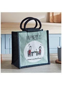 Happiness is Print Medium Lunch Bag 25 x 36 x 15 cm