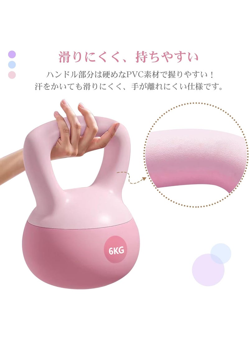 كيتل بيل 6 كجم لتمارين القوة واللياقة - Image 3