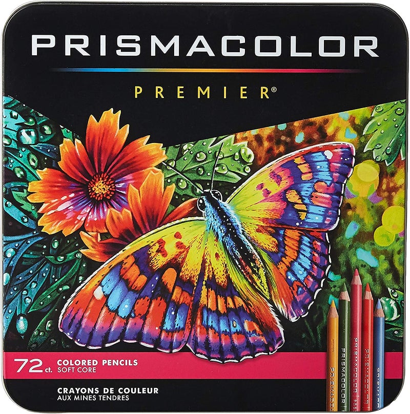 Prismacolor أقلام تلوين بريزما كولور بريميير ناعمة القلب 72 عدداً - Image 1