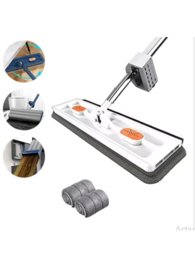 Bucket with flat mop suitable for parquet and all types of floors - Image 1