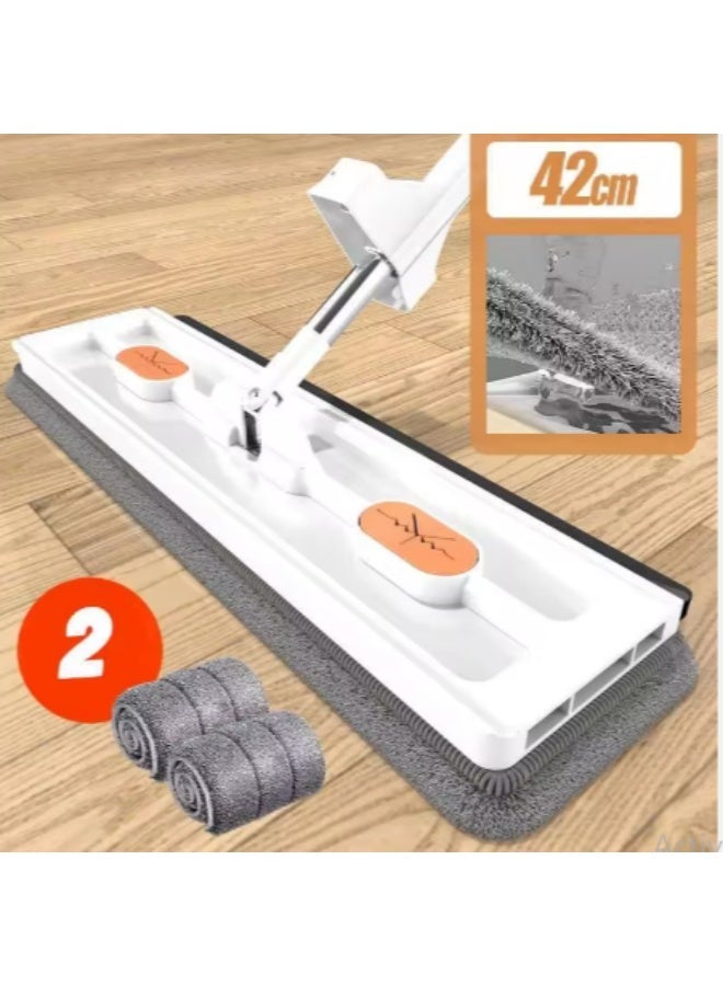 Bucket with flat mop suitable for parquet and all types of floors - Image 2