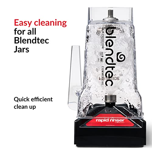 Blendtec Rapid Rinser, Commercial Grade - One-Push Cleaning for Blender Jars - Compatible with Blendtec Blenders - Black - Image 2