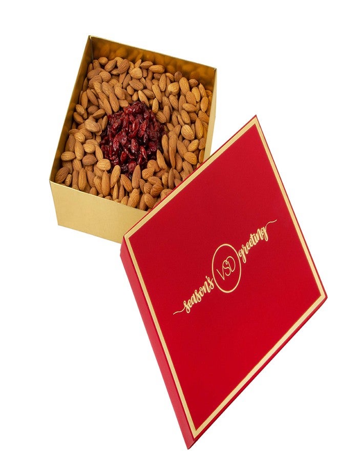 VSD Festive Dry Fruits Special Celebrations Combo of 100g Cranberries & 900g Almonds - Premium Dry Fruits Combo - Diwali Corporate Gifts Hamper - Image 1