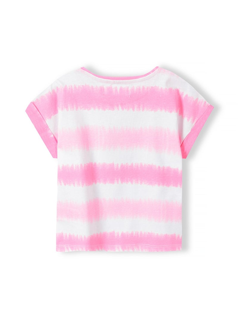 MINOTI Girls Short Sleeve T-Shirt with Front Print  - Image 2