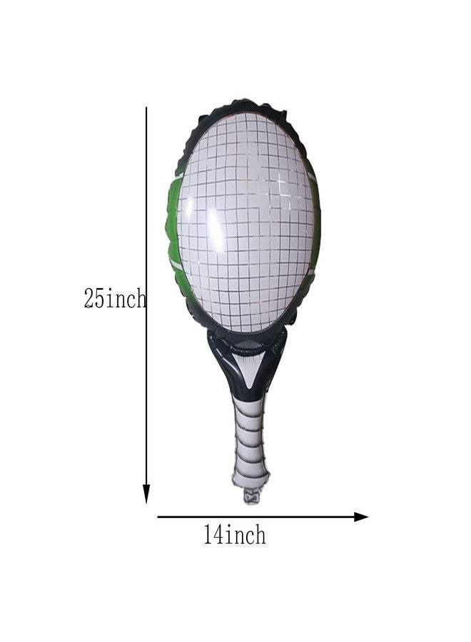 CSTYWC 8PCS Tennis Ball Foil Balloons Golden Trophy Mylar Balloons Green Star Balloons Tennis Party Balloons for Sports Tennis Themed Party Decorations Supplies - Image 5