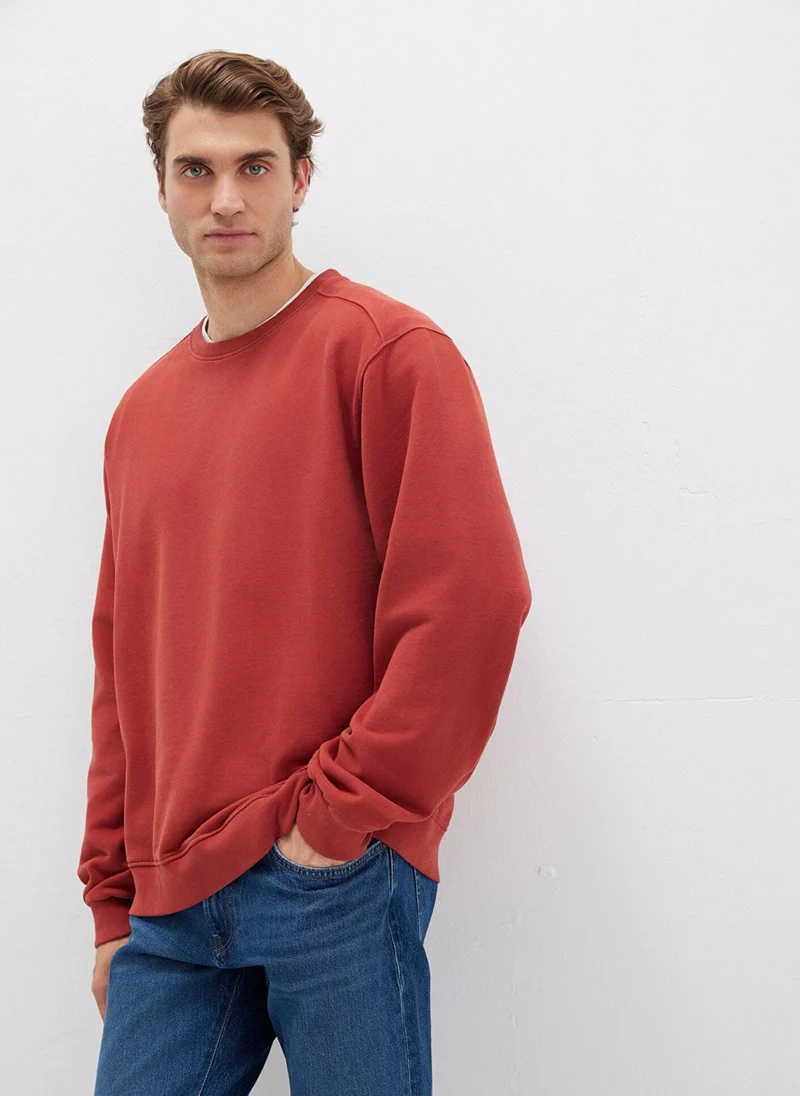 MAVI Red Crewneck Sweatshirt