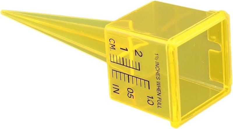 10 قطعة مقياس المطر الخارجي للحديقة والملعب مع علامات واضحة وسهلة القراءة - Image 5