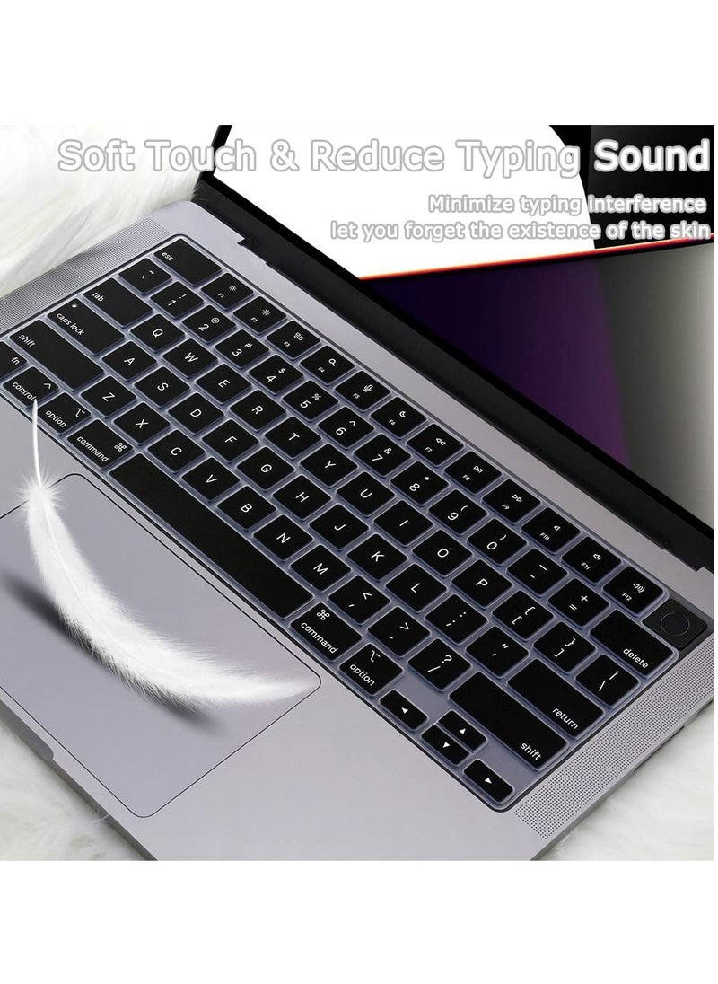 Generic - Glitter Case for MacBook Air 15 inch Case 2023 Released A2941 with M2 Chip and 2024 Release A3114 with M3 Chip, Laptop Hard Shell Cases &Keyboard Cover for 15 inch MacBook Air Case, Sparkly  Black - Image 1