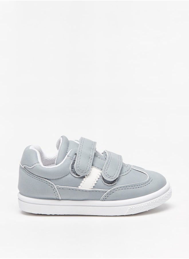 LBL by Shoexpress - Boys Solid Sneakers with Hook and Loop Closure - Image 1