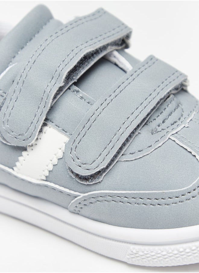 LBL by Shoexpress - Boys Solid Sneakers with Hook and Loop Closure - Image 1