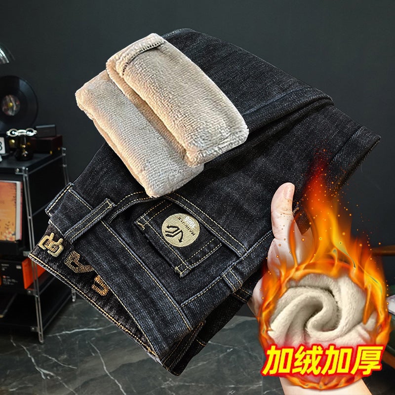 Unisex Classic Denim Jeans Loose Fit Daily Outdoor Wear - Image 5