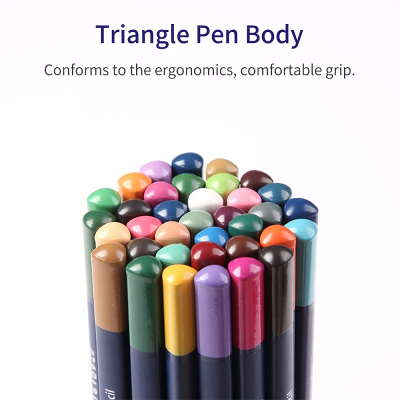 Colored Pencils 72 Colors Water-Soluble Blendable - 3.8mm Break-Resistant Core Art Supplies for Artists, Students And Art Enthusiasts - Image 4