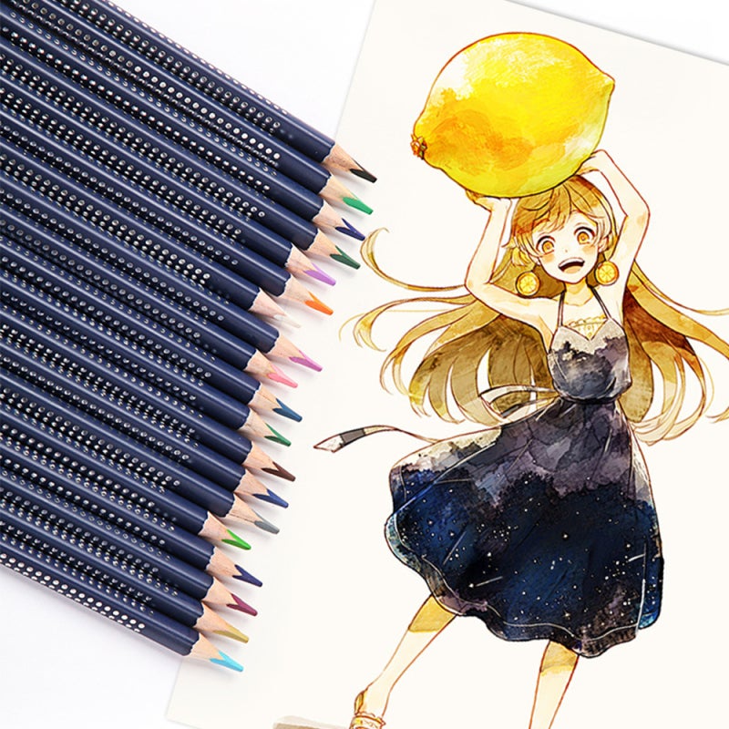 Colored Pencils 72 Colors Water-Soluble Blendable - 3.8mm Break-Resistant Core Art Supplies for Artists, Students And Art Enthusiasts - Image 2