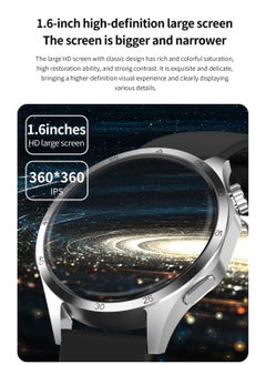 AROAQ GT4 Pro Smart Watch Men IP68 NFC  AMOLED 360*360 HD Screen Heart Rate Bluetooth Call SmartWatch  - Image 5
