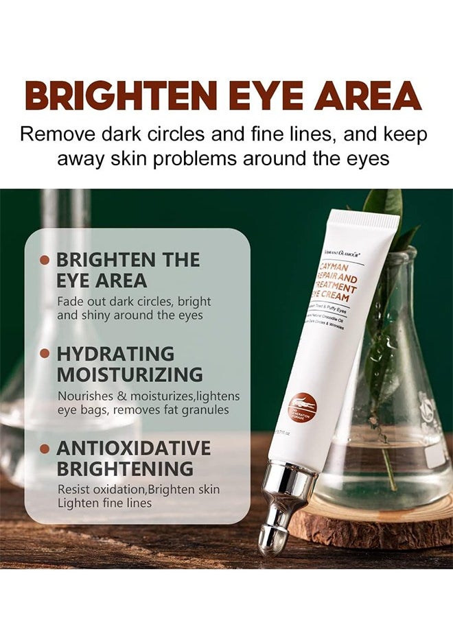 Vibrant Glamour - Magic Eye Cream,Eye Cream to Remove Eye Bags,Wrinkles,Fine Lines,Dark Circles, Anti Aging Eye Cream 0.71 Fl Oz, Repair Lift Lighten Dark Circles - Image 1