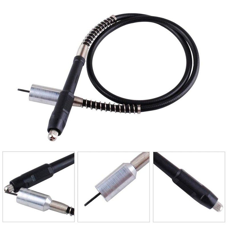 DIY Crafts Diy Crafts 12532 11540 Rotary Tool Flex Shaft Attachment for Dremel Wen Roybi Keyless Chuck Collet Grinder Multicolor  - Image 2