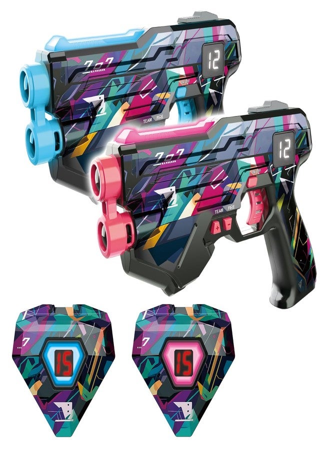 Winyea Tag Laser Tag Guns with Vests Set of 2, Lazer Tag Game for Kids, Teens & Adults, Fun Outdoor Teenage Game & Activities, Easter Toy Gift for Teenage Ages 8 9 10 11 12+Year Old Boy & Girls - Image 2