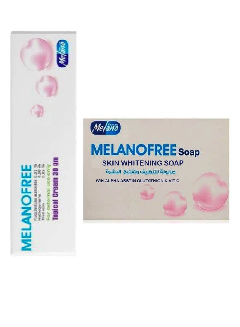 Melano Pharma Melanofree Skin Whitening Soap And Cream