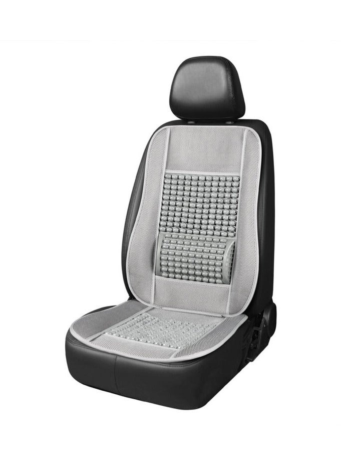 Car seat mat with lumbar support